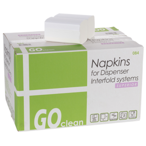 Servietten 100% Zellstoff 2 lagig 9000 Stück - Karton -